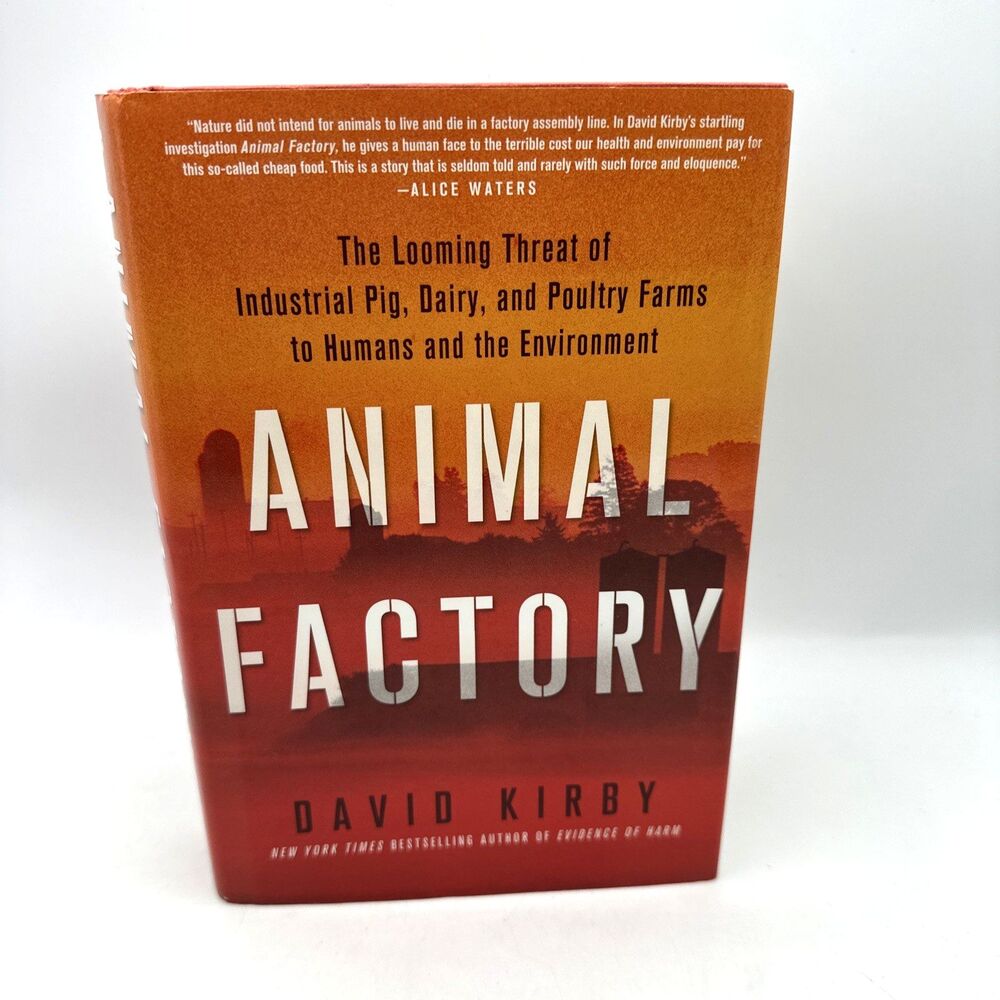 Animal Factory by David Kirby Hardcover w/ dust jacket The Looming Threat of...